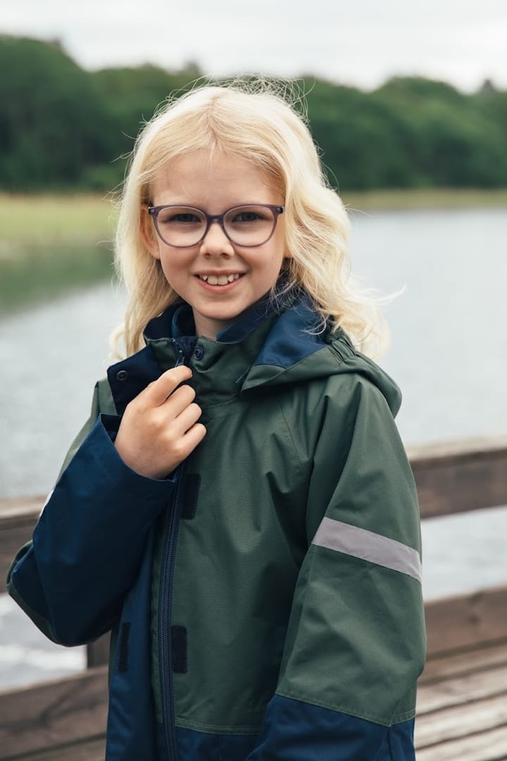 Urberg Kids' Fosnavåg 2L Rain Jacket Chili Urberg