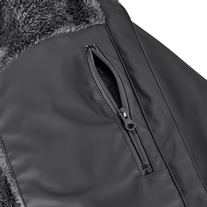 Urberg Women's Gjemnes PU Pile Coat Asphalt Urberg Urberg Women's Gjemnes PU Pile Coat Asphalt Urberg