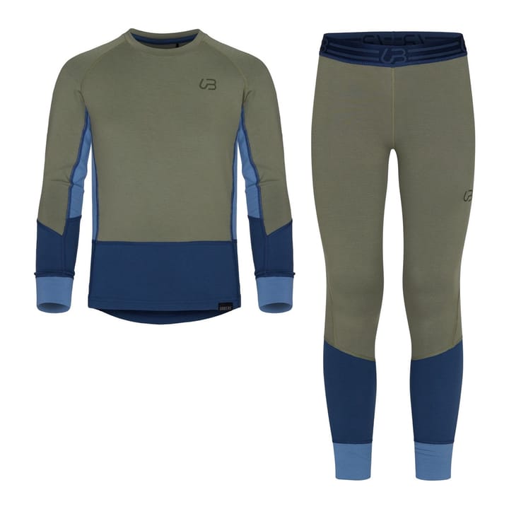 Urberg Gjota Bamboo Set Kids Deep Lichen Green Urberg