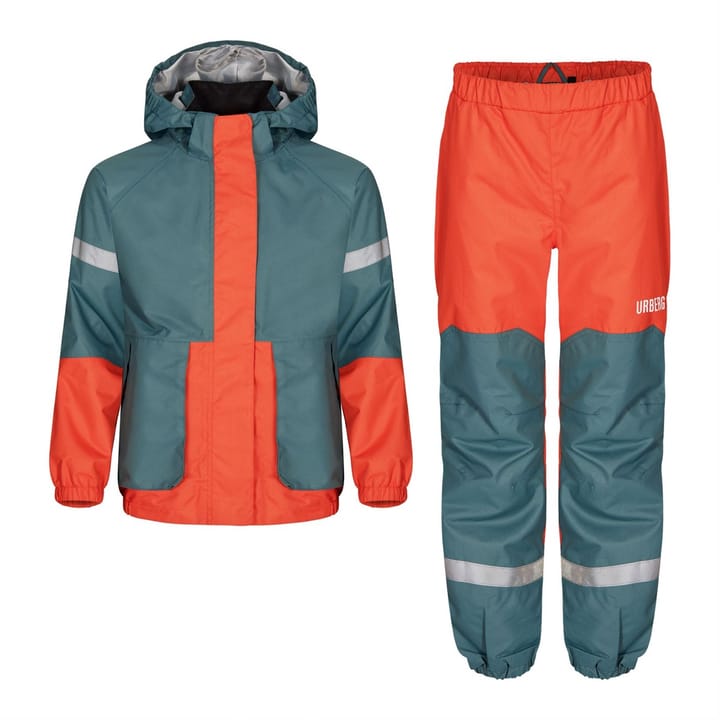 Urberg Kids' Hellesylt Rain Set Chili Urberg Urberg Kids' Hellesylt Rain Set Chili Urberg