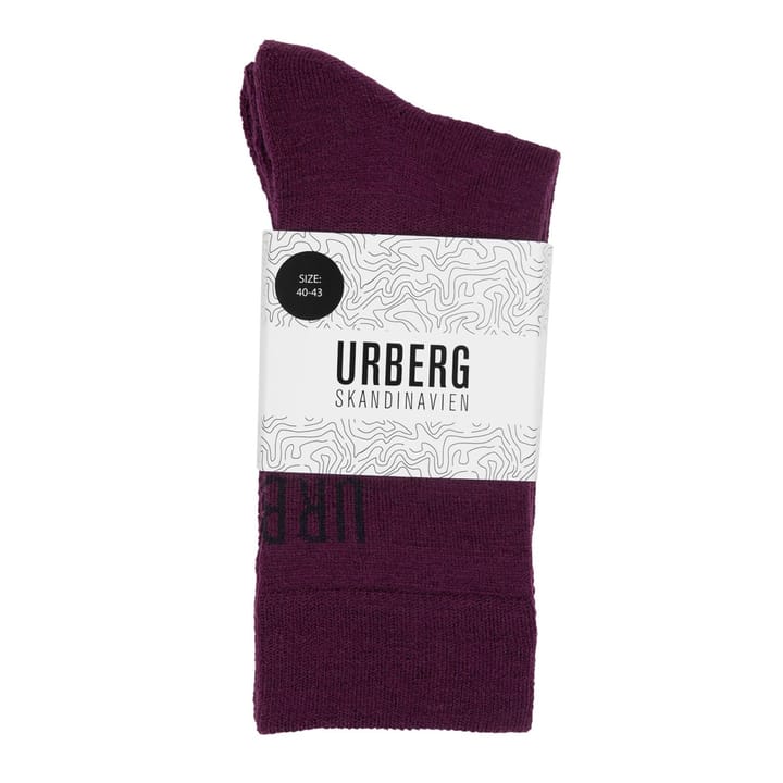 Urberg Hiking Wool Sock G2 Dark Plum Urberg