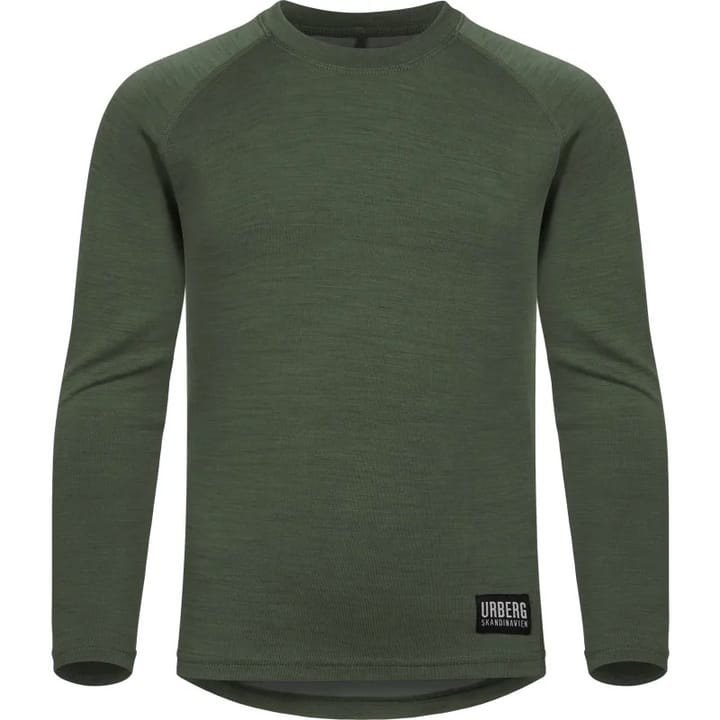 Urberg Merino-Bamboo Base Layer Set Jr Kombu Green Urberg