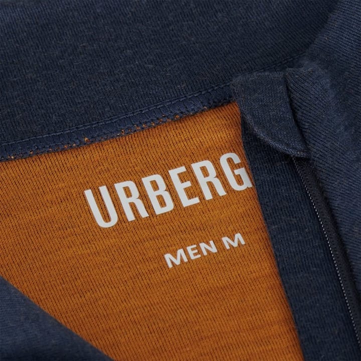 Urberg Merino-Bamboo Base Layer Zip Top Men Dark Navy Urberg