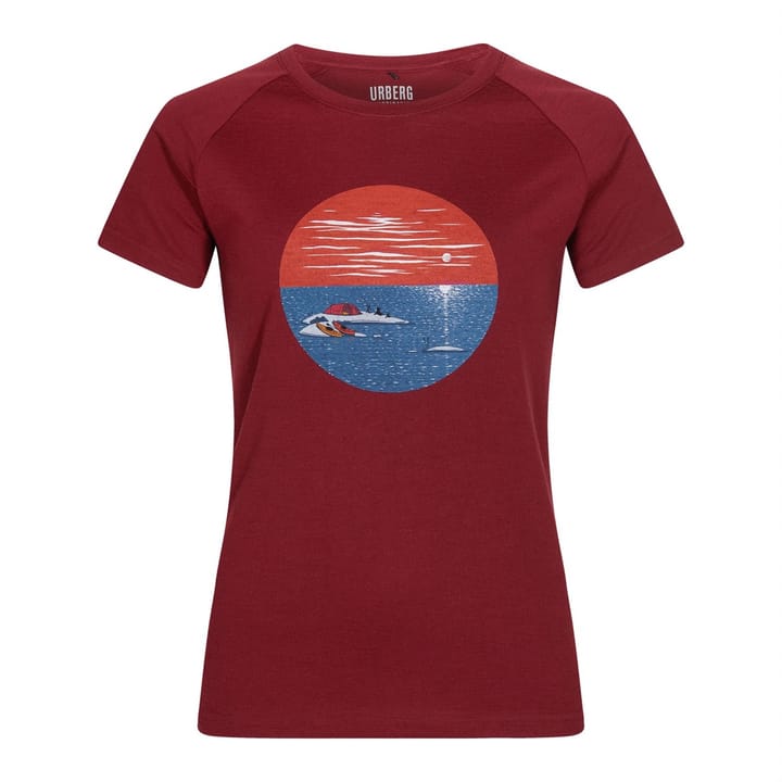 Urberg Women's Merino T-Shirt Cabernet Urberg Urberg Women's Merino T-Shirt Cabernet Urberg