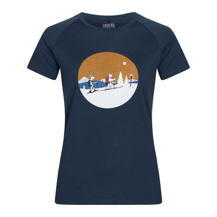 Urberg Women's Merino T-Shirt Midnight Navy Urberg Urberg Women's Merino T-Shirt Midnight Navy Urberg