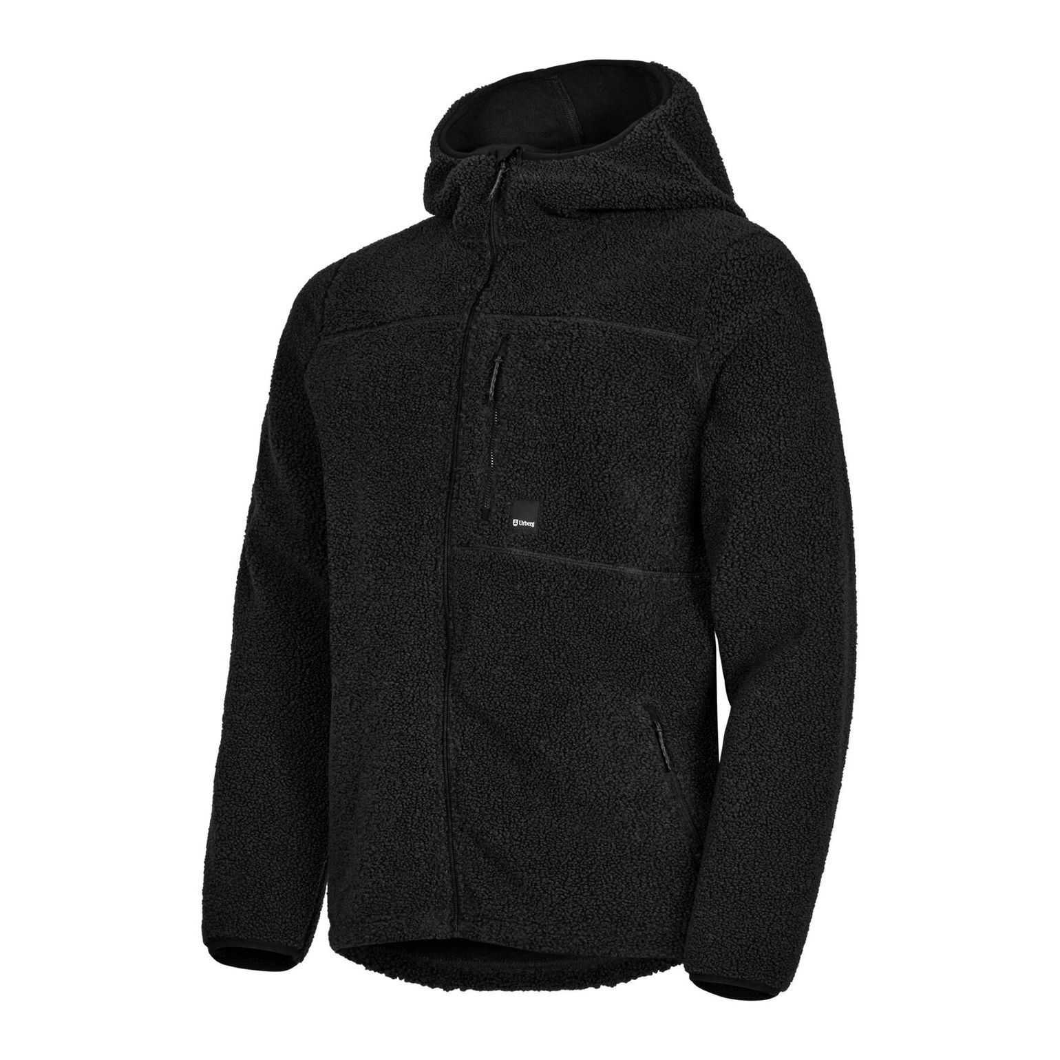 Urberg Pile Hoodie Men Black Beauty