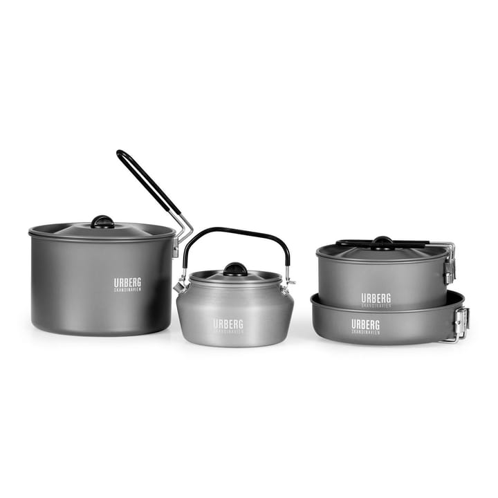Urberg Rogen Cookset 4P Grey Urberg