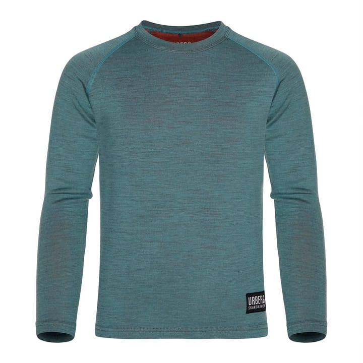 Urberg Merino-Bamboo Base Layer Set Jr Silver Pine Urberg