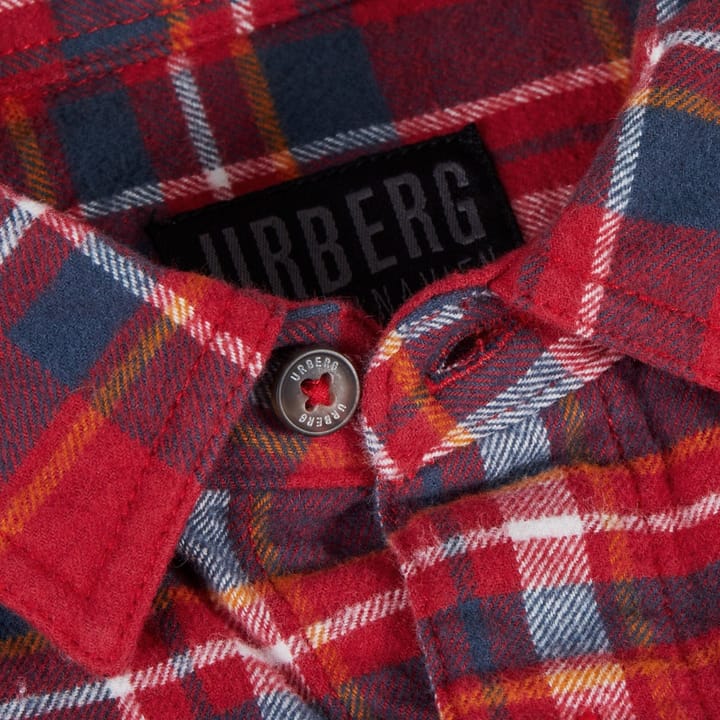 Urberg Flannel Ls W Strap Shirt Men Rio Red Urberg Urberg Flannel Ls W Strap Shirt Men Rio Red Urberg