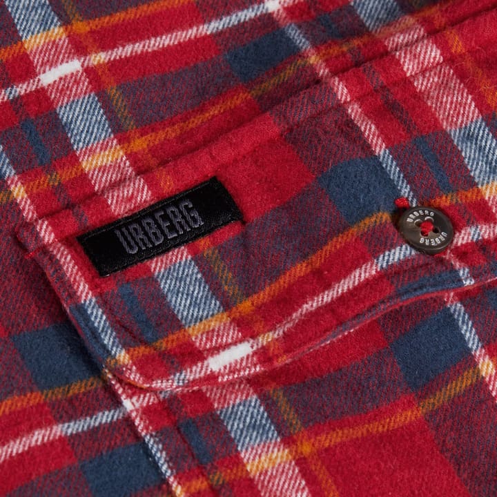 Urberg Flannel Ls W Strap Shirt Men Rio Red Urberg Urberg Flannel Ls W Strap Shirt Men Rio Red Urberg