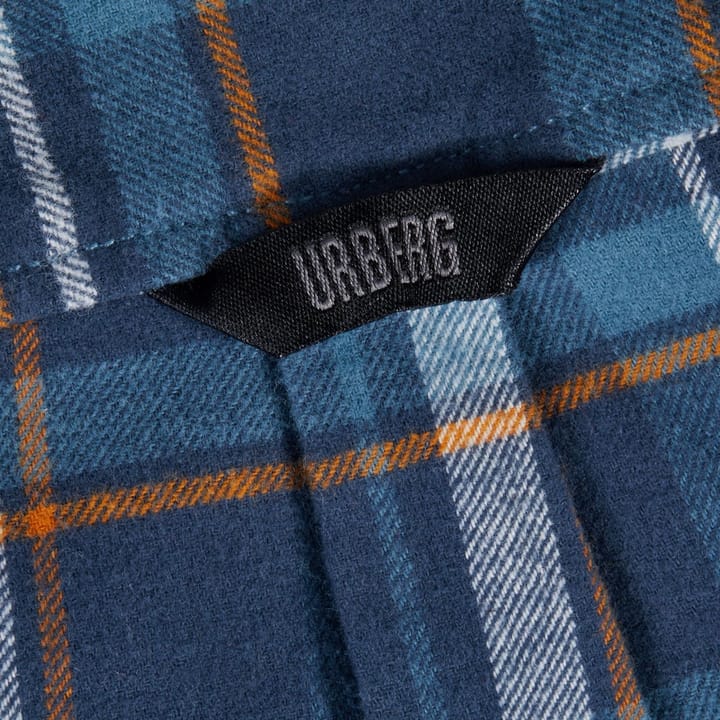 Urberg Flannel Ls W Strap Shirt Wmn Midnight Navy Urberg