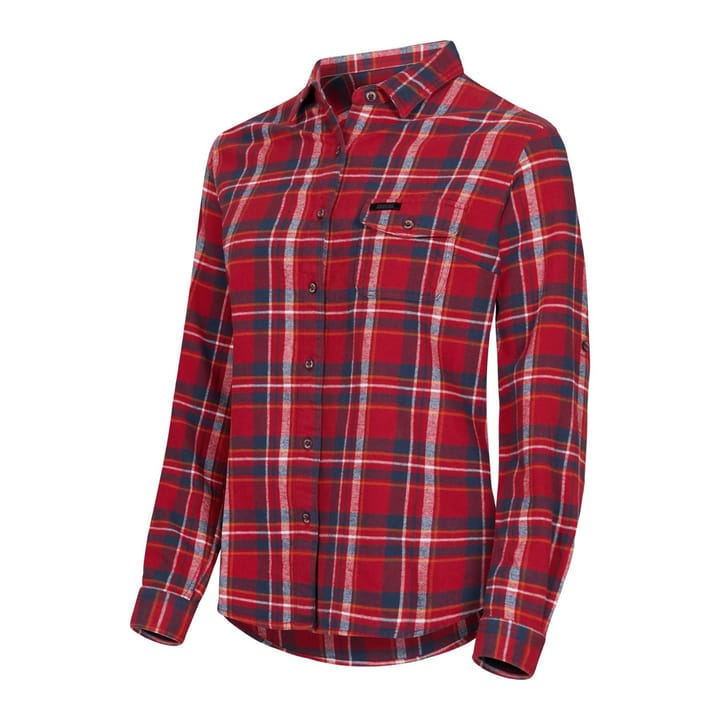 Urberg Trollstein LS Flannel Shirt Wmn Rio Red Urberg