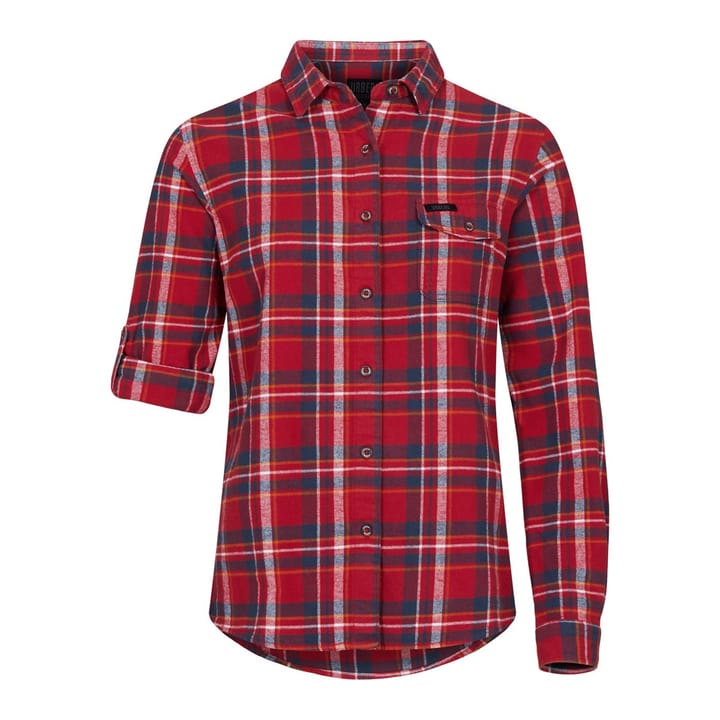 Urberg Flannel Ls W Strap Shirt Wmn Rio Red Urberg Urberg Flannel Ls W Strap Shirt Wmn Rio Red Urberg