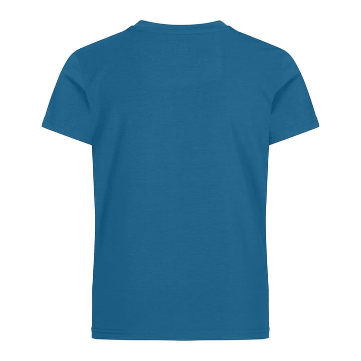 Kids' Vidsel Bamboo Tee Mallardblue Urberg