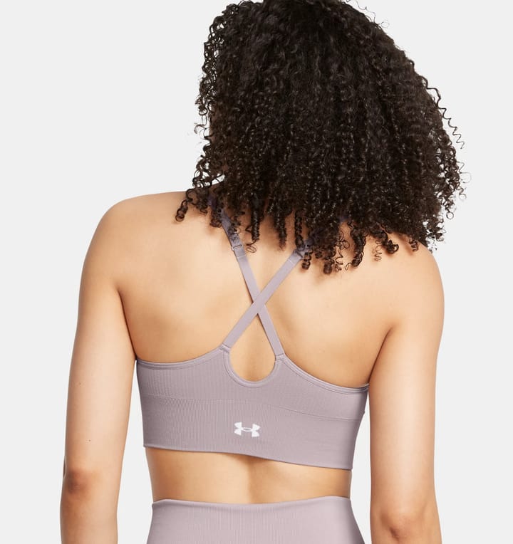 Under Armour Women's UA Vanish Seamless Low Sports Bra Tetra Gray Under Armour