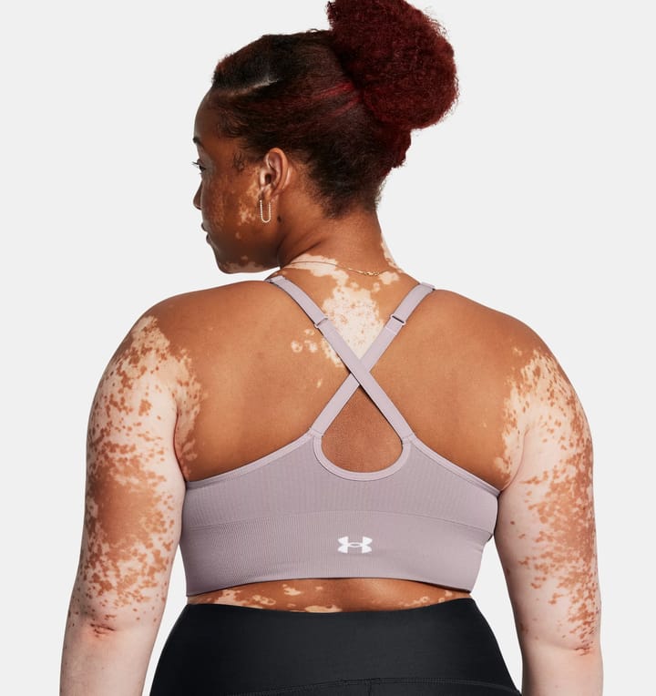 Under Armour Women's UA Vanish Seamless Low Sports Bra Tetra Gray Under Armour Under Armour Women's UA Vanish Seamless Low Sports Bra Tetra Gray Under Armour