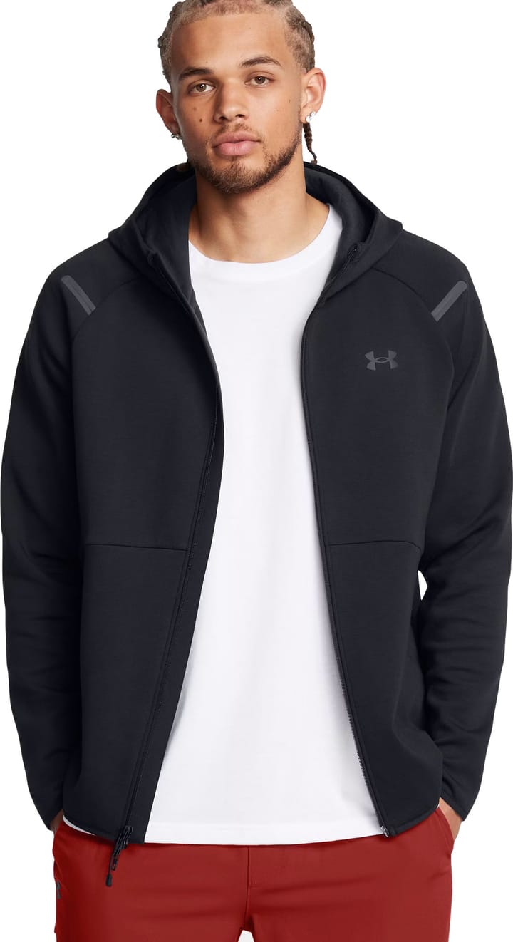 Under Armour Men's UA Unstoppable Fleece Full-Zip Hoodie Black Under Armour