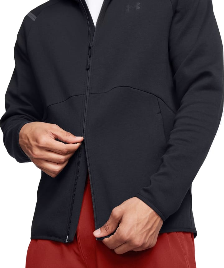 Under Armour Men's UA Unstoppable Fleece Full-Zip Hoodie Black Under Armour