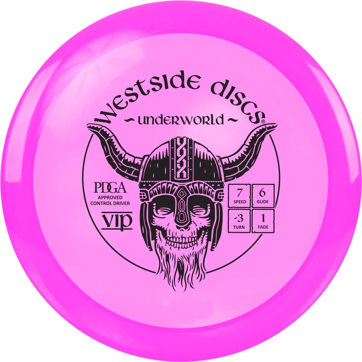 Westside Discs Vip Driver Underworld, 173g+ Pink