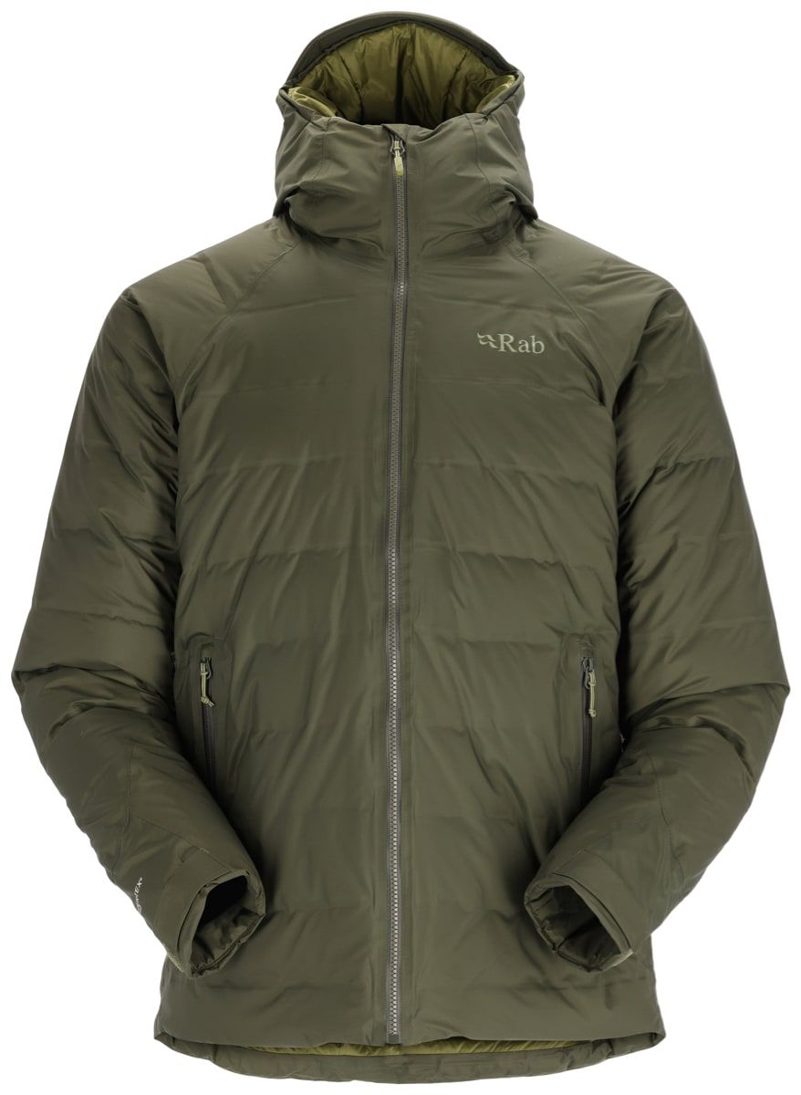 Rab Men's Valiance Waterproof Down Jacket Army