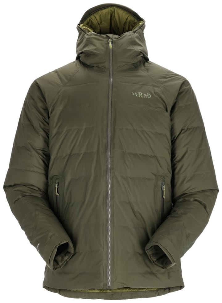 Rab Men's Valiance Waterproof Down Jacket Army Rab