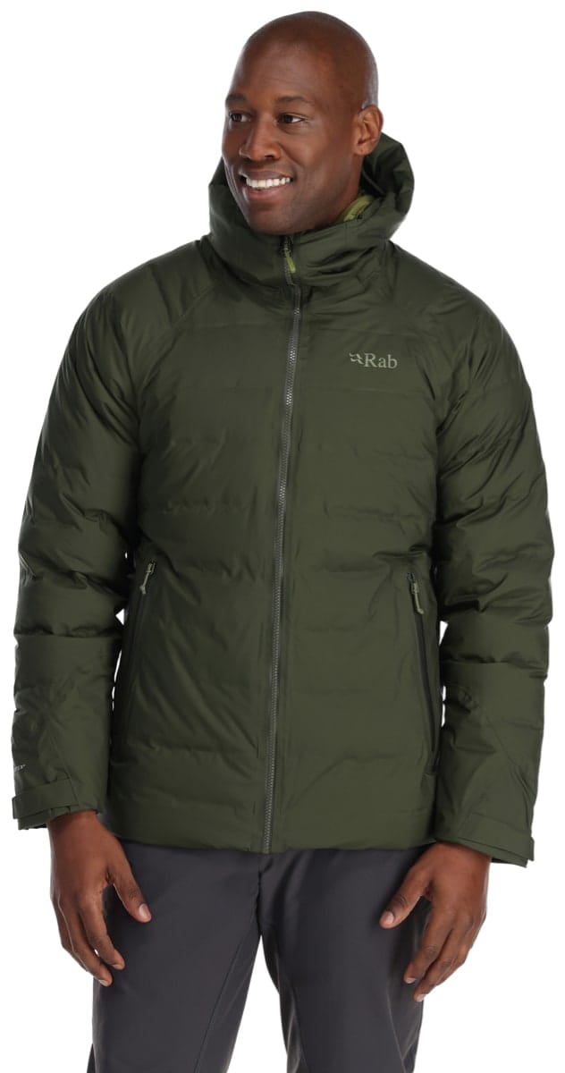 Rab Men's Valiance Waterproof Down Jacket Army Rab