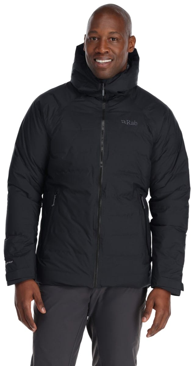 Rab Men's Valiance Waterproof Down Jacket Black Rab