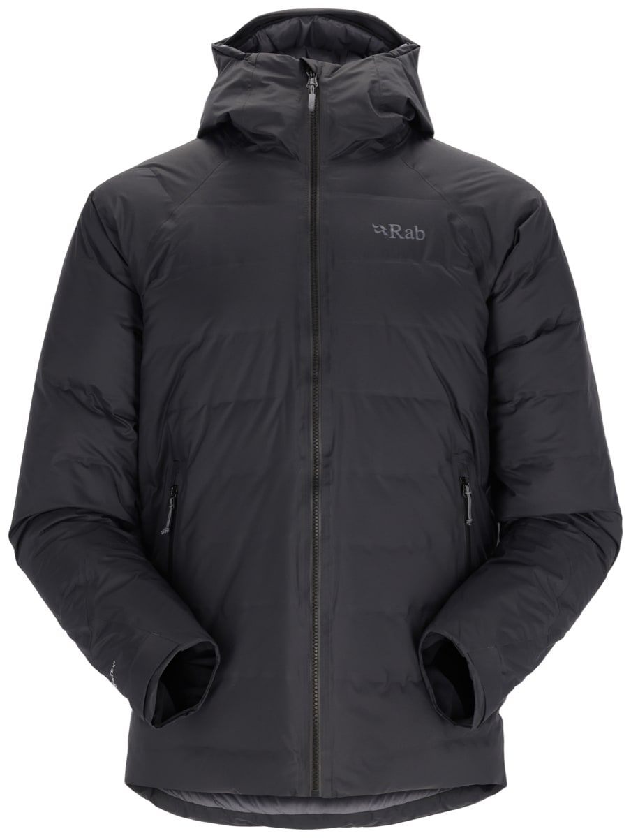 Rab Men's Valiance Waterproof Down Jacket Black