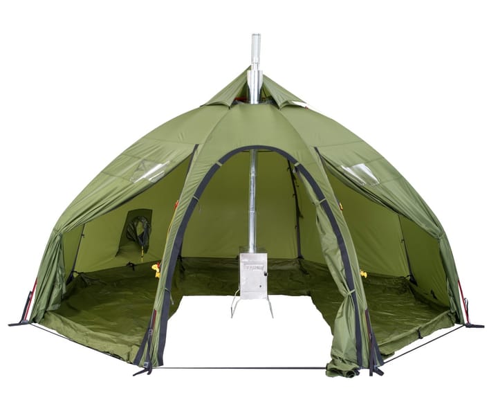 Helsport Varanger Dome 8-10 Outertent Incl. Pole Green Helsport