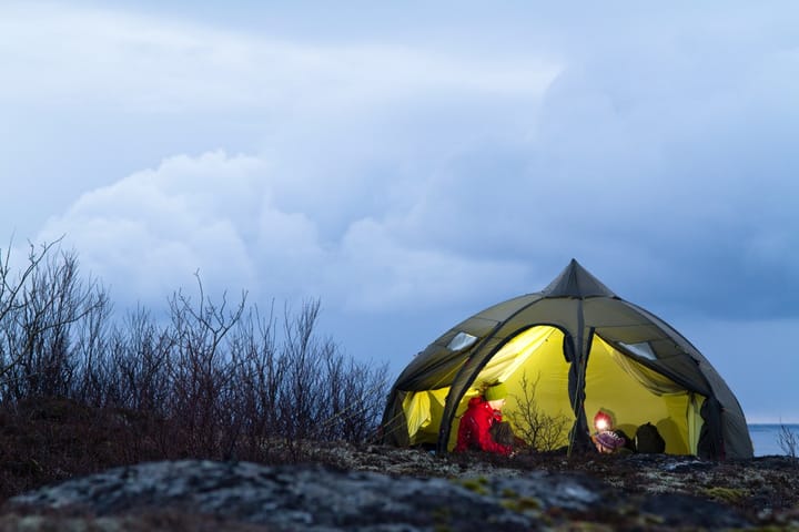 Helsport Varanger Dome 4-6 Outertent Incl. Pole Green Helsport