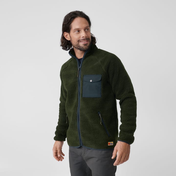 Fjällräven Vardag Pile Fleece M Buckwheat Brown-Laurel Green Fjällräven Fjällräven Vardag Pile Fleece M Buckwheat Brown-Laurel Green Fjällräven