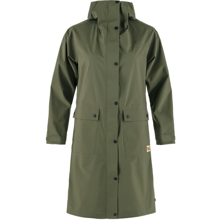 Fjällräven Women's Vardag Rain Parka Laurel Green Fjällräven Fjällräven Women's Vardag Rain Parka Laurel Green Fjällräven