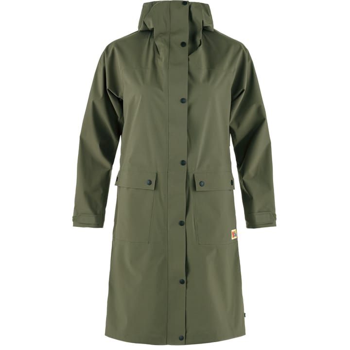 Fjällräven Vardag Rain Parka W Laurel Green Fjällräven