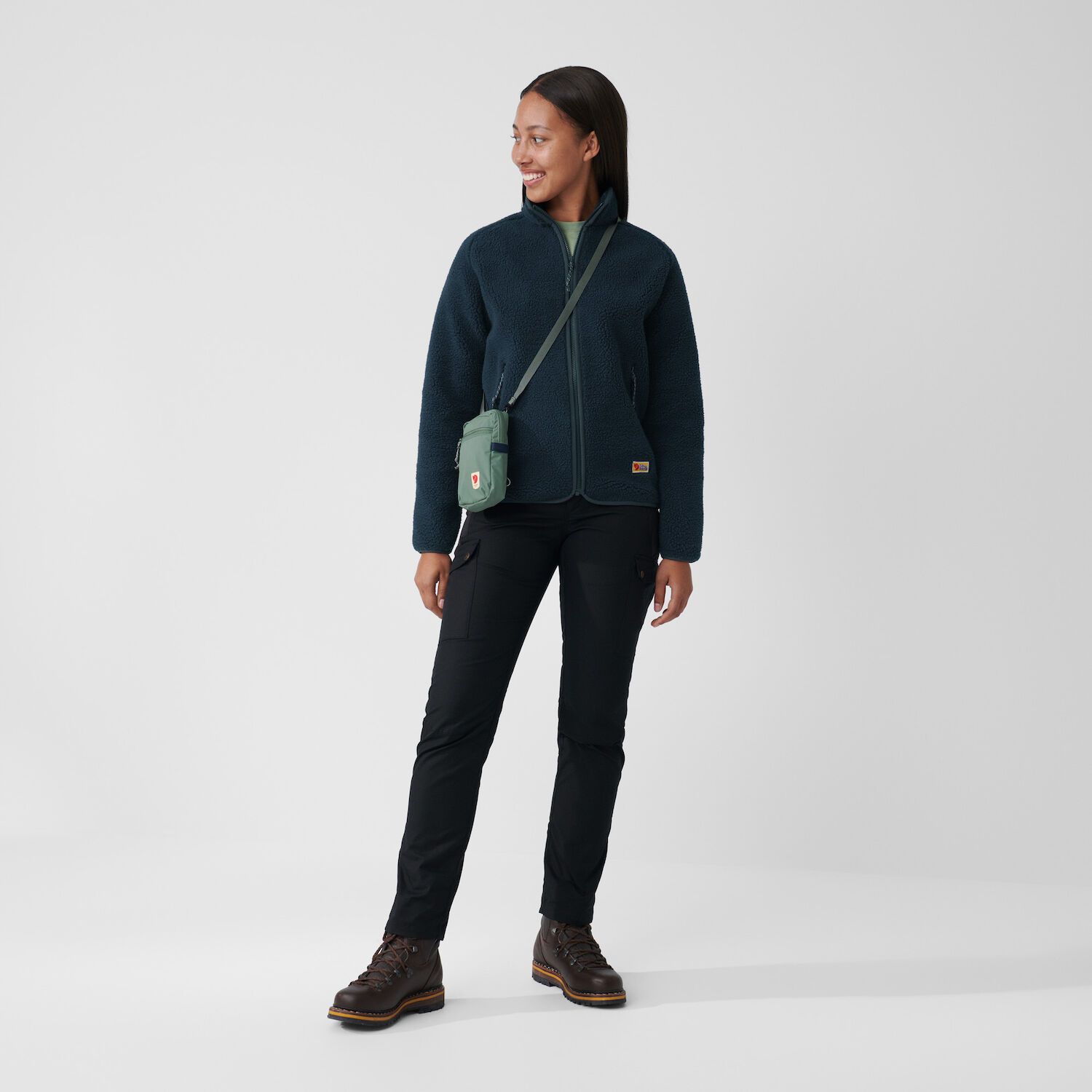 Fjällräven Women's Vardag Pile Fleece Navy