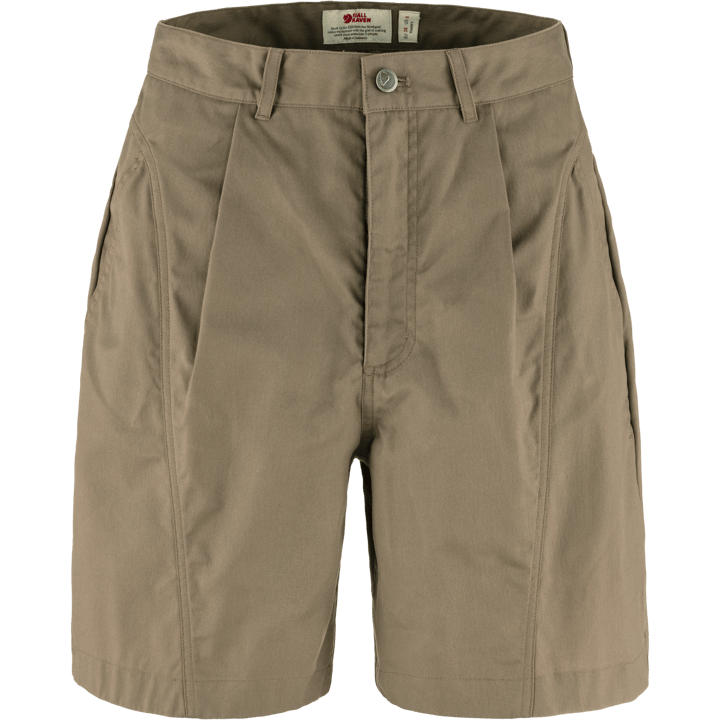 Fjällräven Women's Vardag Shorts Suede Brown Fjällräven