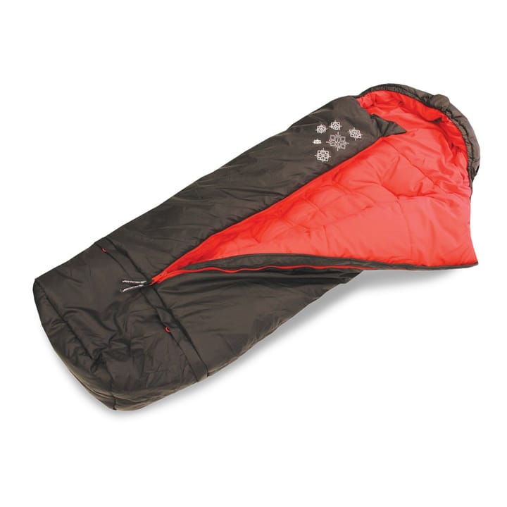 Fjellpulken Kids' Heat Bag Sort/rød Fjellpulken