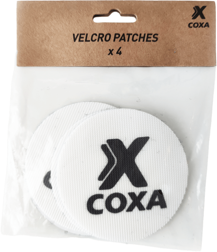 Coxa Carry Velcro Patches x 4 White/Black Coxa Carry Coxa Carry Velcro Patches x 4 White/Black Coxa Carry