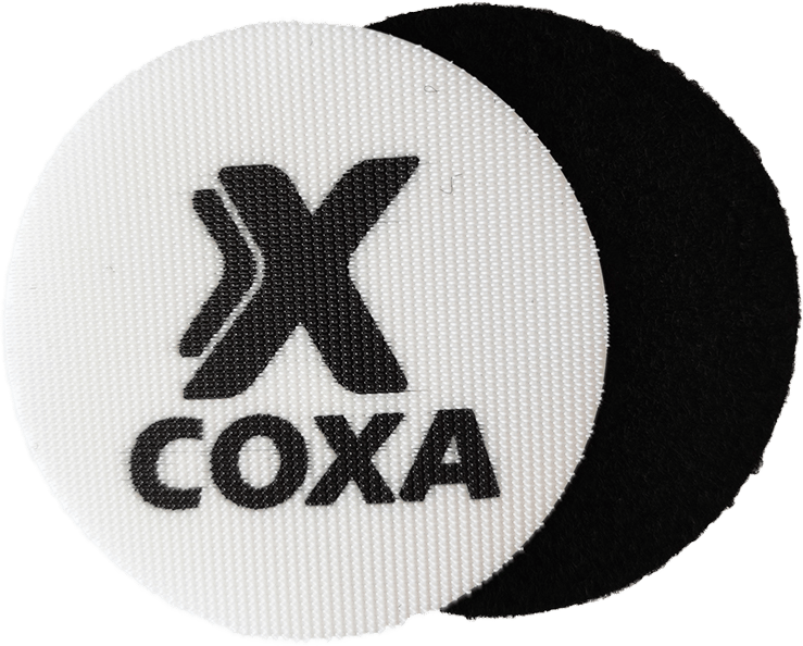 Coxa Carry Velcro Patches x 4 White