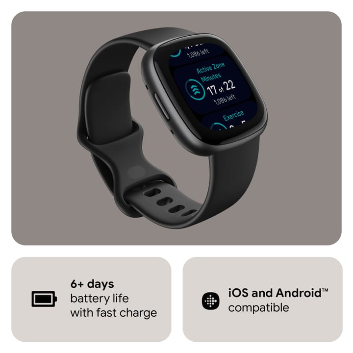 Fitbit Versa 4 Black/Graphite Fitbit