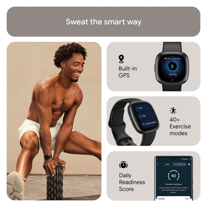Fitbit Versa 4 Black/Graphite Fitbit