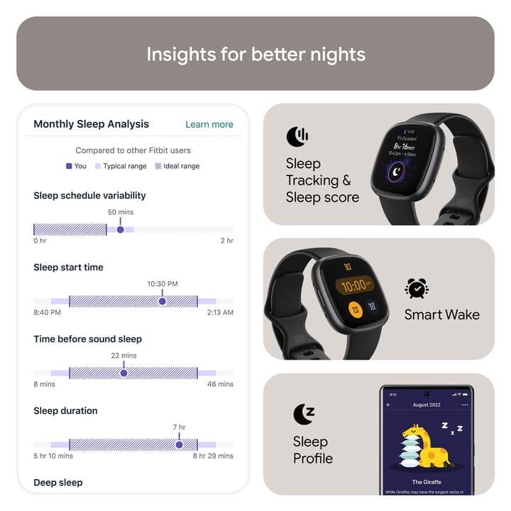 Fitbit Versa 4 Black/Graphite Fitbit