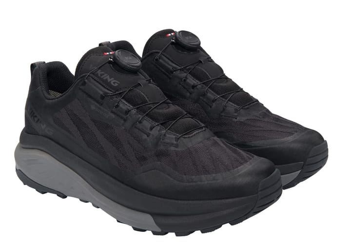 Viking Footwear Men's Anaconda Hike Low GORE-TEX Boa Black Viking Footwear