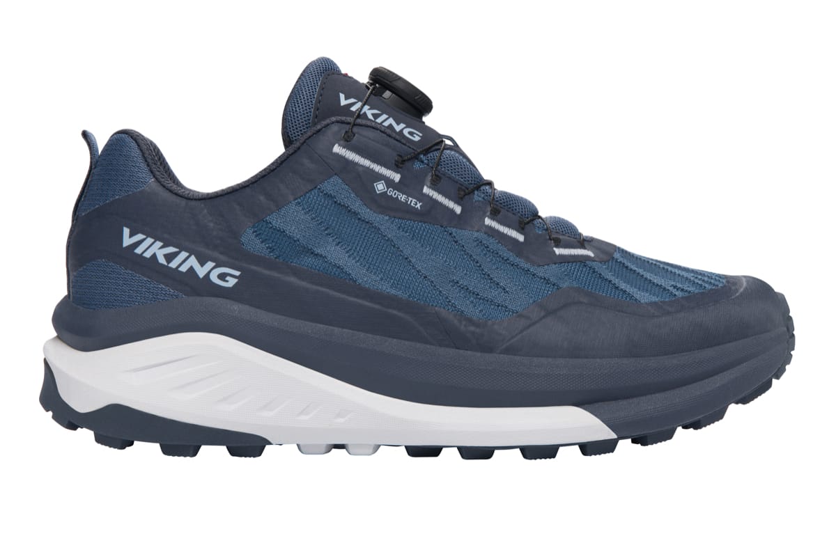 Viking Footwear Men's Anaconda Hike Low GORE-TEX Boa Blue
