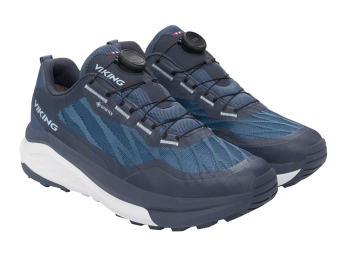 Viking Footwear Men's Anaconda Hike Low GORE-TEX Boa Blue Viking Footwear