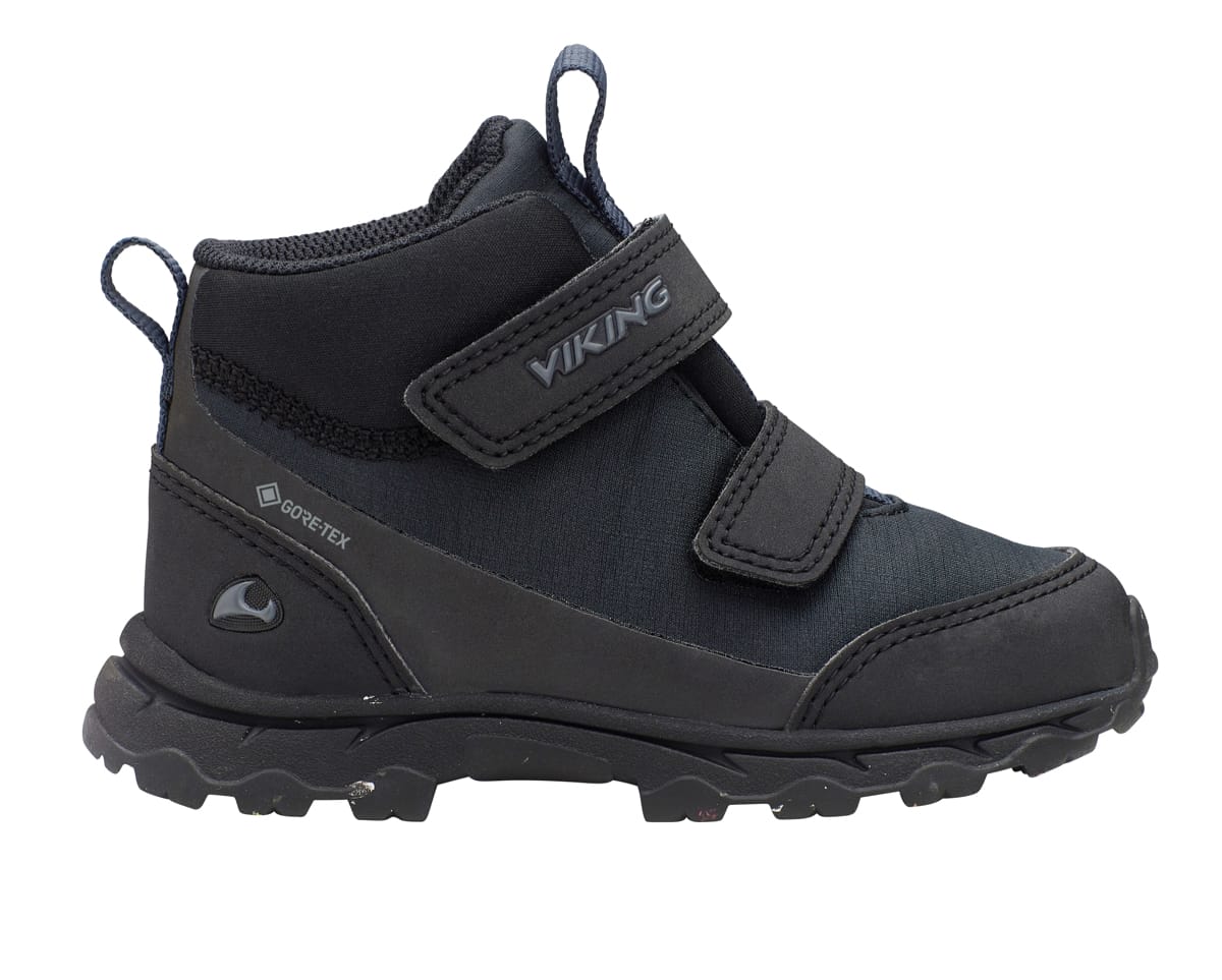 Viking Footwear Kids' As​k​ Mi​d​ F Gore-Tex Black/Charcoal