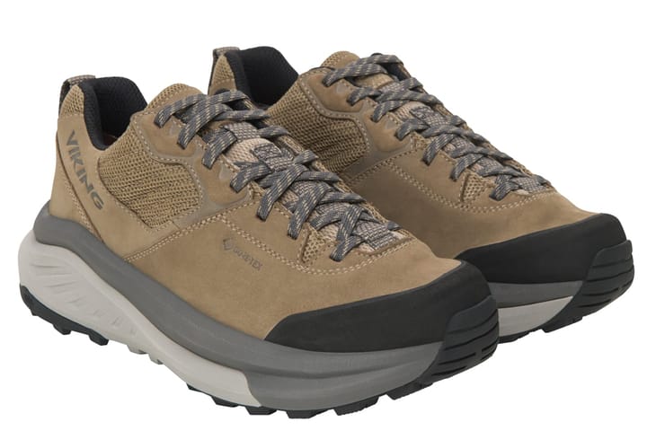 Viking Footwear Women's Cerra Hike Low Gore-Tex Light Brown/Grey Viking Footwear