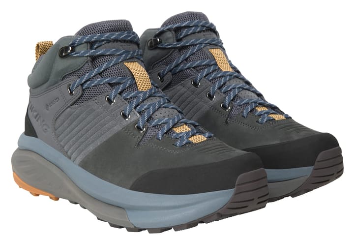 Viking Footwear Men's Cerra Hike Mid Gore-Tex Grey/Denim Viking Footwear