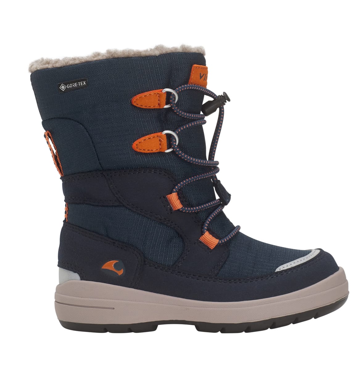 Viking Haslum High GTX Warm Navy/Rust
