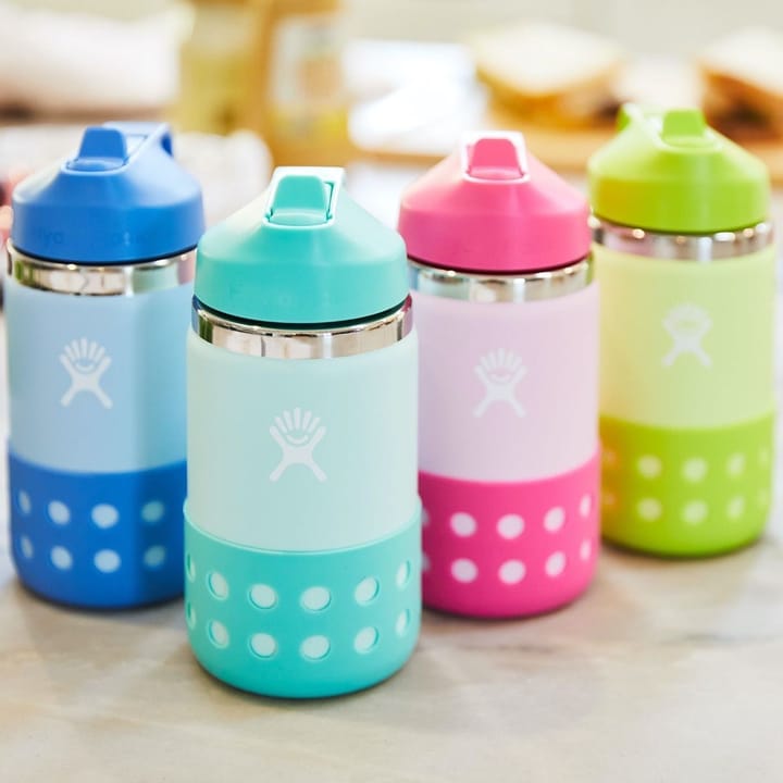 Hydro Flask 12 Oz Kids Wide Mouth Straw Lid & Boot Lake 0,35 l Hydro Flask Hydro Flask 12 Oz Kids Wide Mouth Straw Lid & Boot Lake 0,35 l Hydro Flask