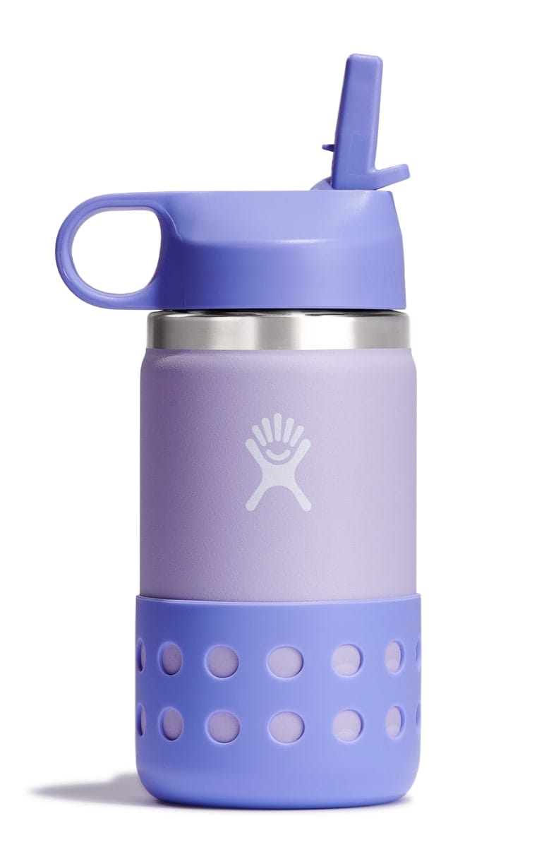 Hydro Flask 12 Oz Kids Wide Mouth Straw Lid And Boot Wisteria 0,35L